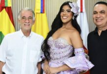 La bellaquería del gobernador Verano con la reina del carnaval departamental