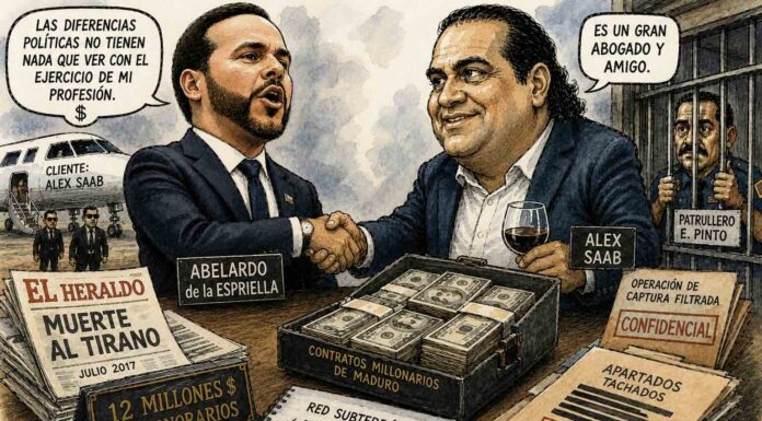 Lo que va del extraditado Alex Saab al abogado candidato Abelardo de la Espriella
