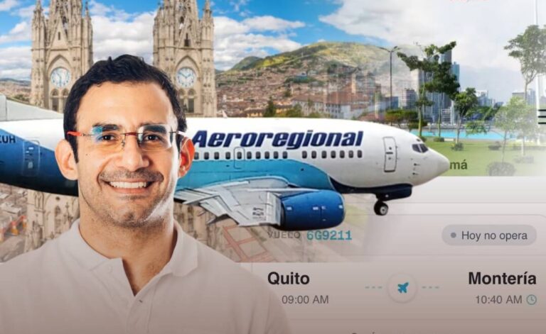La ruta aérea Quito-Montería-Panamá: Un itinerario de corrupción y sospechas